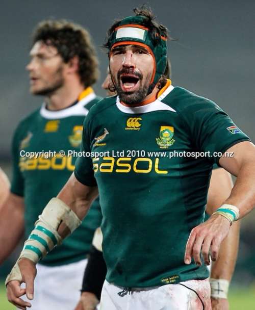 Rugby Jersey - Springbok Match Worn Jersey Victor Matfield