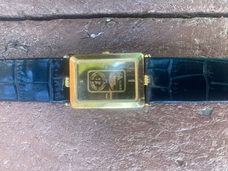 SWISS BANK CORPORATION GENTS WRISTWATCH