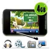 New 4GB 2.8" LCD TOUCH SCREEN MP3 MP4 Video Player FM Radio