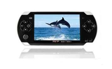 4.3 inch TFT Display PSP Style Game MP5 Player Black
