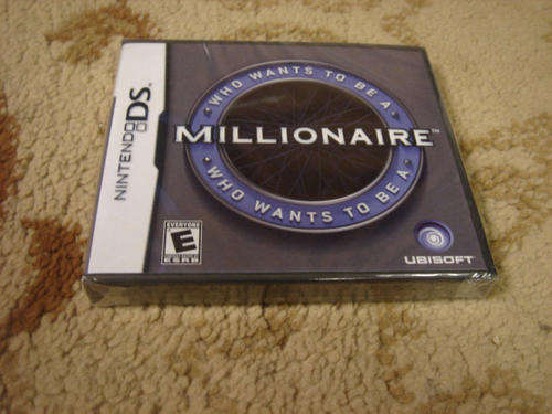 Game - Who Wants to be a Millionaire, Game for Nintendo DS and DSI