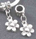 Bead, Dangling Bead, Flowers