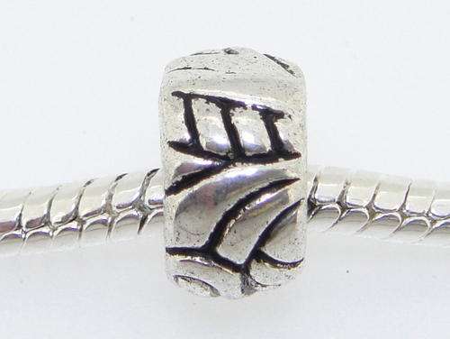 Bead  in Tibetan silver,  fits most European Charm Bracelets