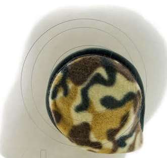 Plush Ear Warmer / Muff - Camouflage