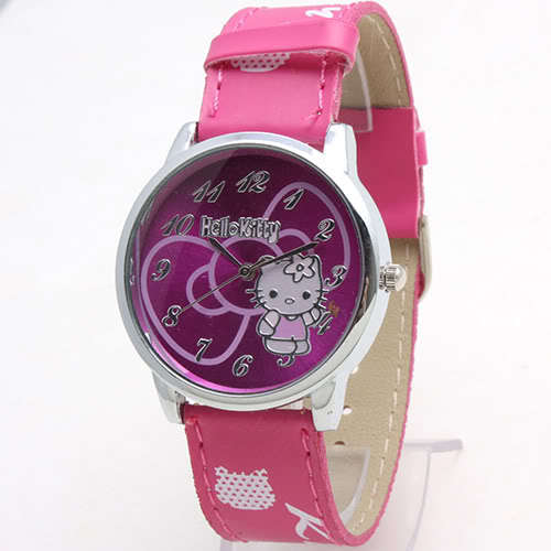Hello Kitty Watch - smaller face for young little ladies Pink