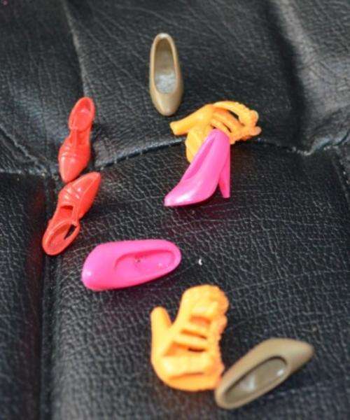Barbie Fashion House, Barbie Shoes, 4 pairs
