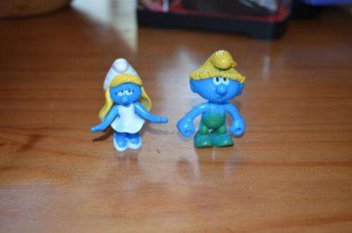 SMURF and more Smurfs - Smurf Set - Smurfette with Garden Smurf