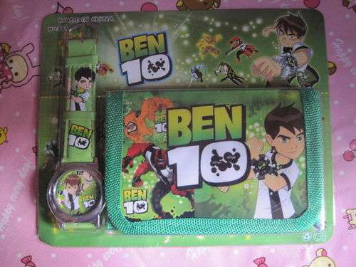 Ben 10 Watch and Purse Set