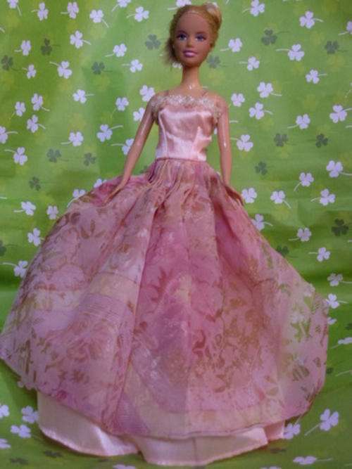 Barbie Fashion House -  Clothes, Handmade,  Evening Dress
