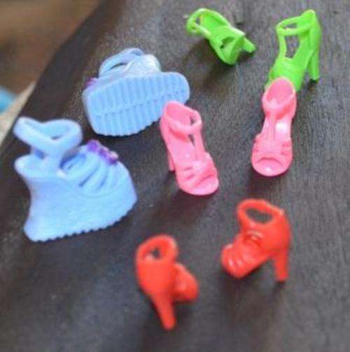 Barbie Fashion House, Barbie Shoes, 4 pairs