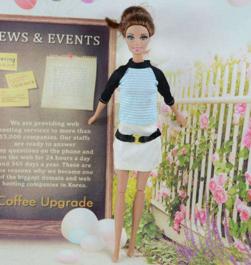 Barbie Fashion House -  Clothes, Handmade, 2pcs Skirt Set