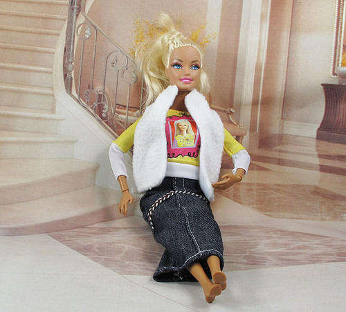 Barbie Fashion House -  Clothes, Handmade, 3pcs Skirt Set