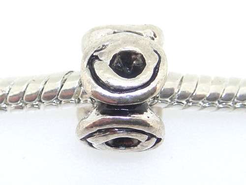 Tibetan Silver Bead fits most European Charm Bracelets