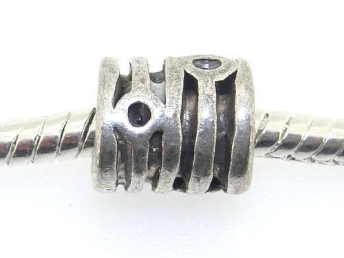 Tibetan Silver Bead fits most European Charm Bracelets