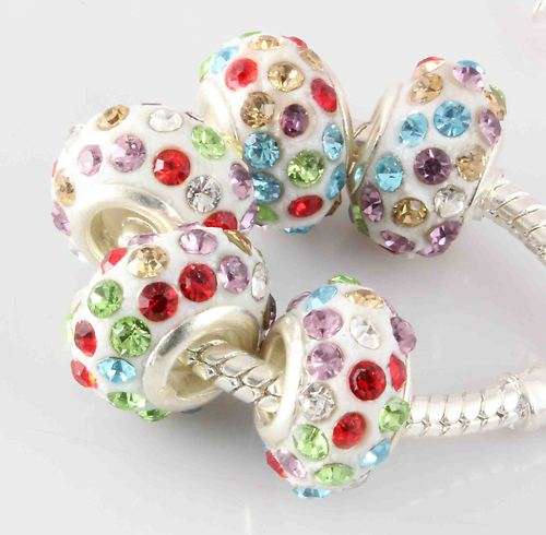 special - Bead with Crystals, fits most European Charm Bracelets