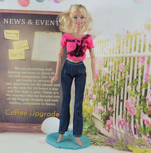 Barbie Fashion House -  Clothes, Handmade, 2pcs pants Set
