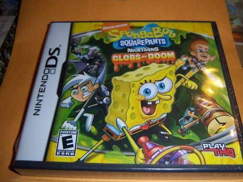 Spongebob Squarepants - Globs of Doom - The Game , for Nintendo DS and DSI