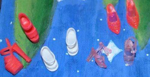 Barbie Fashion House, Barbie Shoes, 4 pairs