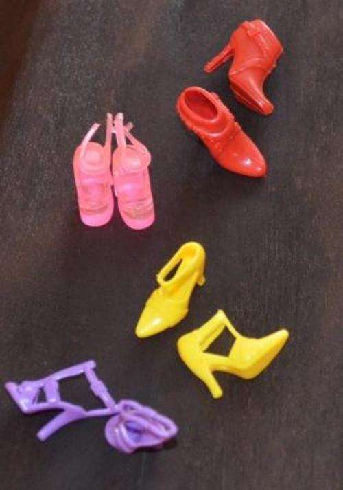 Barbie Fashion House, Barbie Shoes, 4 pairs