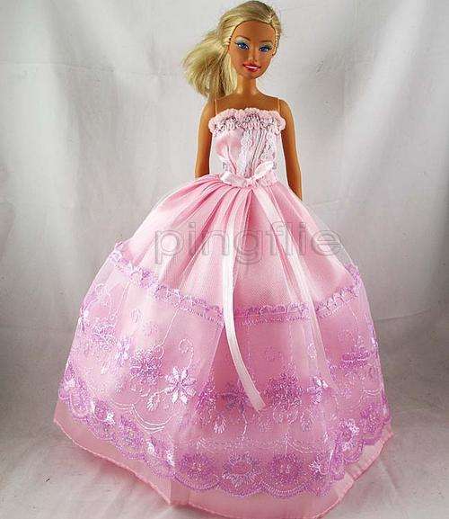 Barbie Fashion House -  Clothes, Handmade, Formal Evening Dress, Gown
