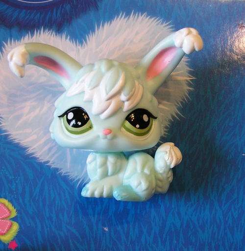 Littlest Pet Shop Bunny, Angora Bunny # 2424