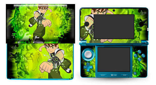 NINTENDO Sticker / Skin, Ben 10 sticker for 3DS