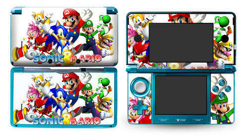 NINTENDO Sticker / Skin, Super Mario for 3DS