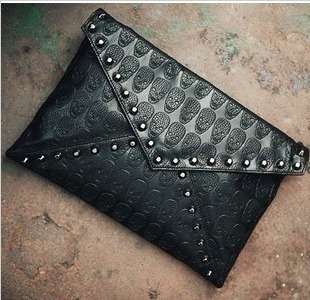 Special buy Now: very Trendy Bag / big Handbag- Skull Bag in Black