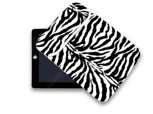 Sleeve / Bag for Ipad, Notepad Notebook, Tablet - Zebra