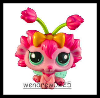 Only One, Littlest Pet Shop, Fairy Edition, PINKY "Rose FAIRY" #2658 Glistening GARDEN Fairy