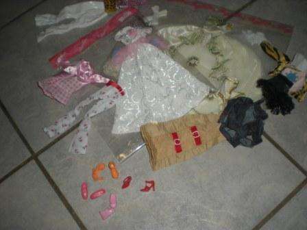 Barbie Fashion House, Handmade,  Barbie Fashion Pack - 17 items!!