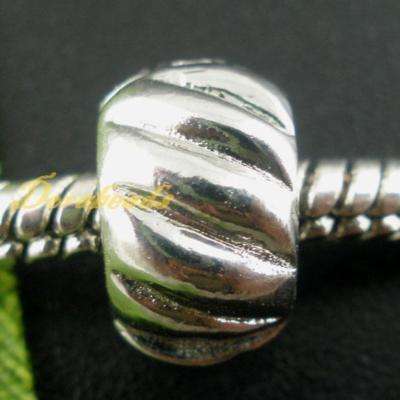 Bead, Tibetan Silver Stopper Bead