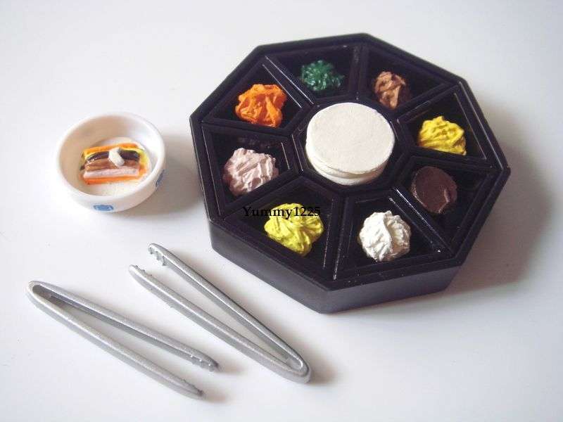 Miniature, Re-ment, Collectable Handmade Dollhouse Miniature -  Asian Appetizer