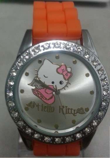 Hello Kitty Watch - Orange - Jelly Watch