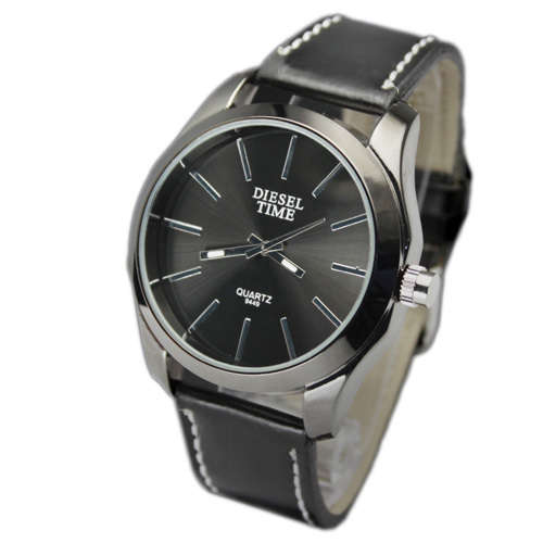 Watch - Classic Black Watch with Black Dial from Diesel Time