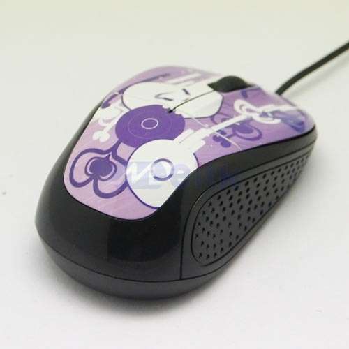 USB Mouse for PC / Laptop, available in Purple