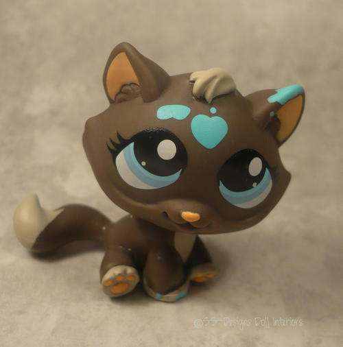 Littlest pet shop, Messiest Cat # 815 - flawed