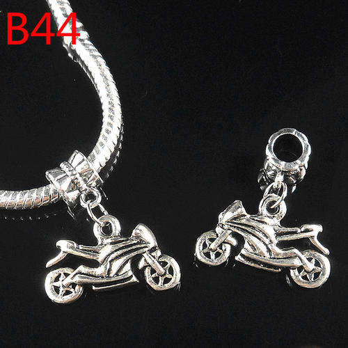 Bead,Dangling Bead, Motorcycle