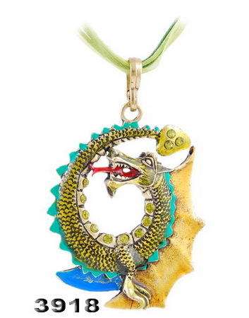 Dragon Necklace - Cloisonne