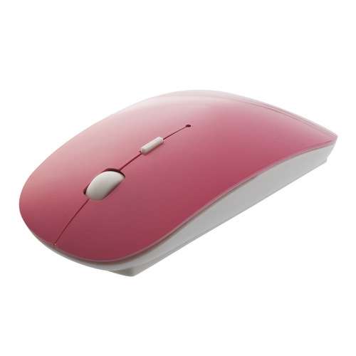 USB Thin Wireless Mouse for PC / Laptop,  available in Pink