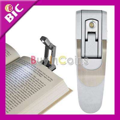 LED Clip On Adjustable Book Reading Light