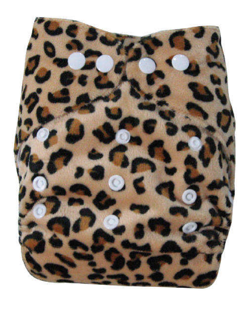 Hot New Baby Washable cloth babyland diaper nappy - Pattern: Leopard