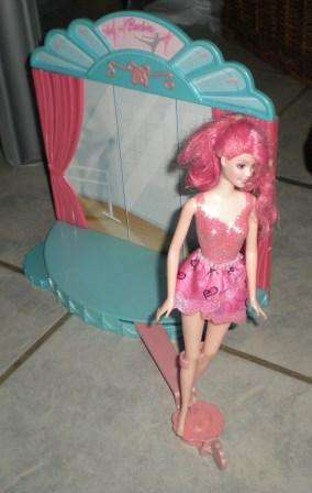 Barbie Ballet Set with a pink Fairytopia Barbie  - Secondhand