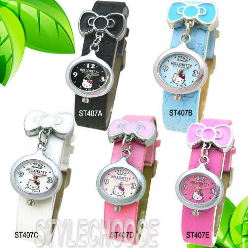 Hello Kitty Watch, dark Pink!! Smaller Watch face for the Younger Ladies