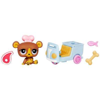 Littlest Pet Shop, Littlest Pet shop vehicle with Bear #2105 in box