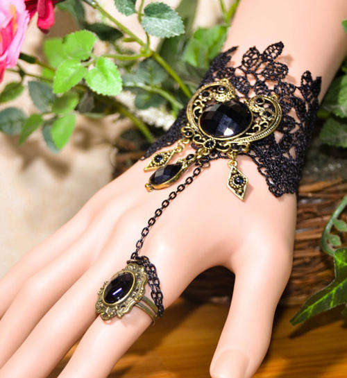 Gothic Lace Dance Bracelet