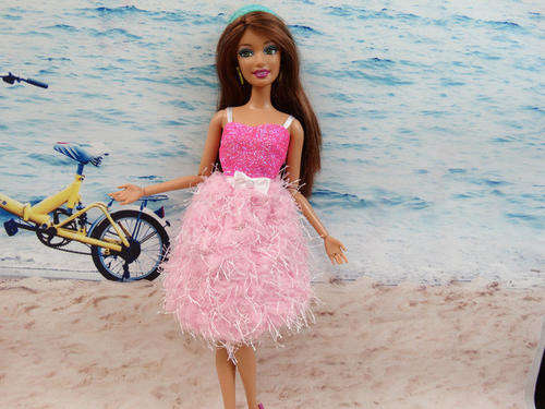 Barbie Fashion House -  Clothes, Handmade, Little Cocktail Dress