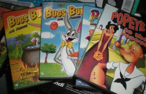 DVD 4x DVD, 2x Bugs Bunny, 2x Popeye