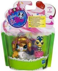 Last one - Littlest Pet Shop, Dog - Sweetest Sheepdog 3124 & 3125 New in box