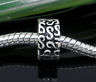 Tibetan Silver, Stopper Bead, Clip Lock